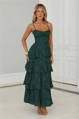 Thriving Now Maxi Dress Green