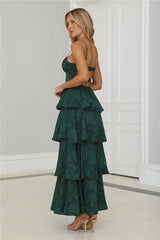 Thriving Now Maxi Dress Green