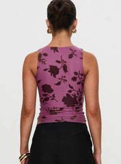 Angelical Top Purple