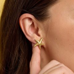 Sea Star Statement Earrings