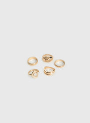 Montserrat Ring Pack Gold
