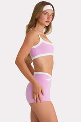 Soft Active Shorts  in Sweet Pink