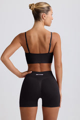 Define Luxe Mini Shorts in Black