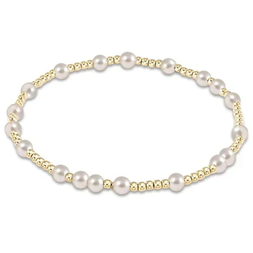 egirl Hope Unwritten Pearl 4mm Bracelet